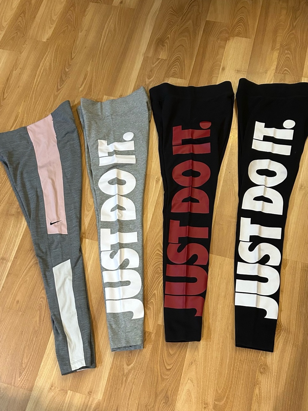 Nike Just Do It Athletic Sportswear Essential High-Rise Leggings  Bundle Sz-Sm